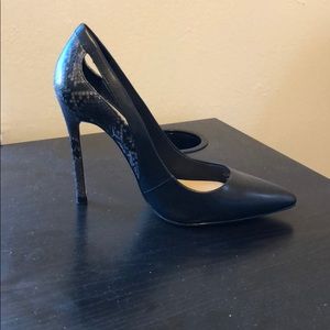 Zara high heel multi color shoes